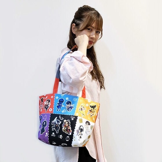 PRE-ORDER : Ohsama Sentai King-Ohger Deformed Drawstring Opening Tote Bag