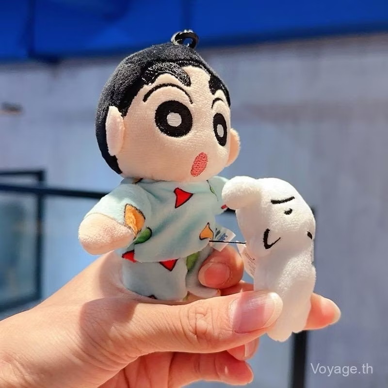 ตุ๊กตาพวงกุญแจ Crayon Shinchan Plush Keychain