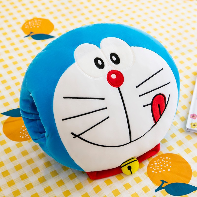 หมอนซุกมือโดเรม่อน Doraemon ขนาด 35*35ซม