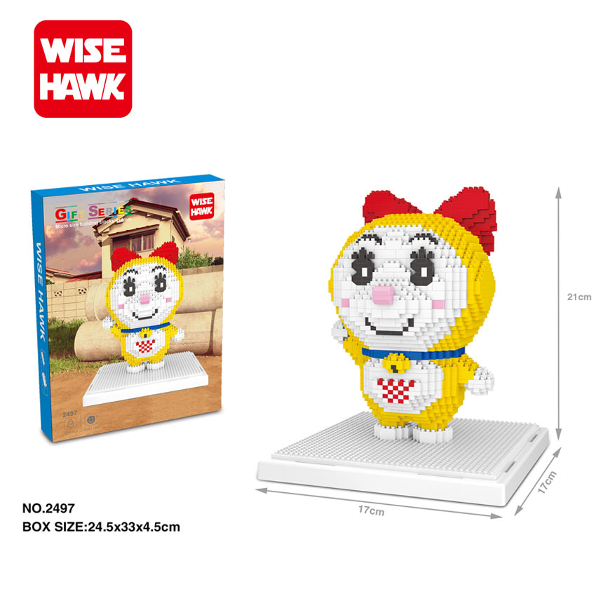 Wise Hawk 2497 Doraemi 1459pcs