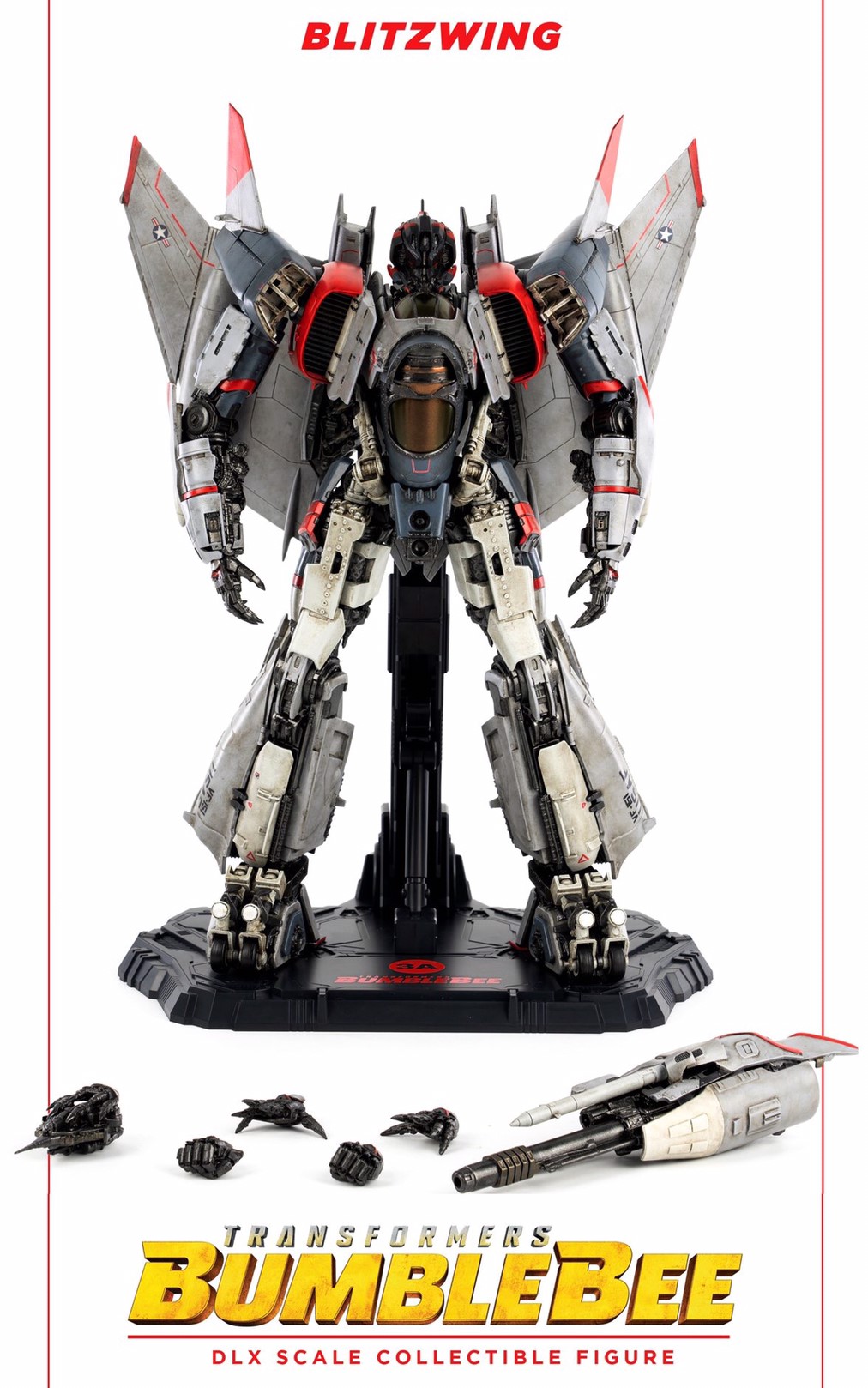 Pre-order : Transformers Bumblebee: DLX Scale Collectible Figure Series - Blitzwing by 3A ThreeZero (Re-product)