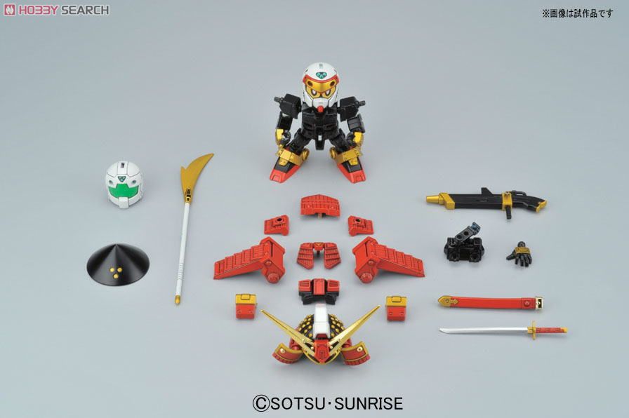 SD Legend BB373 Musha Gundam by Bandai