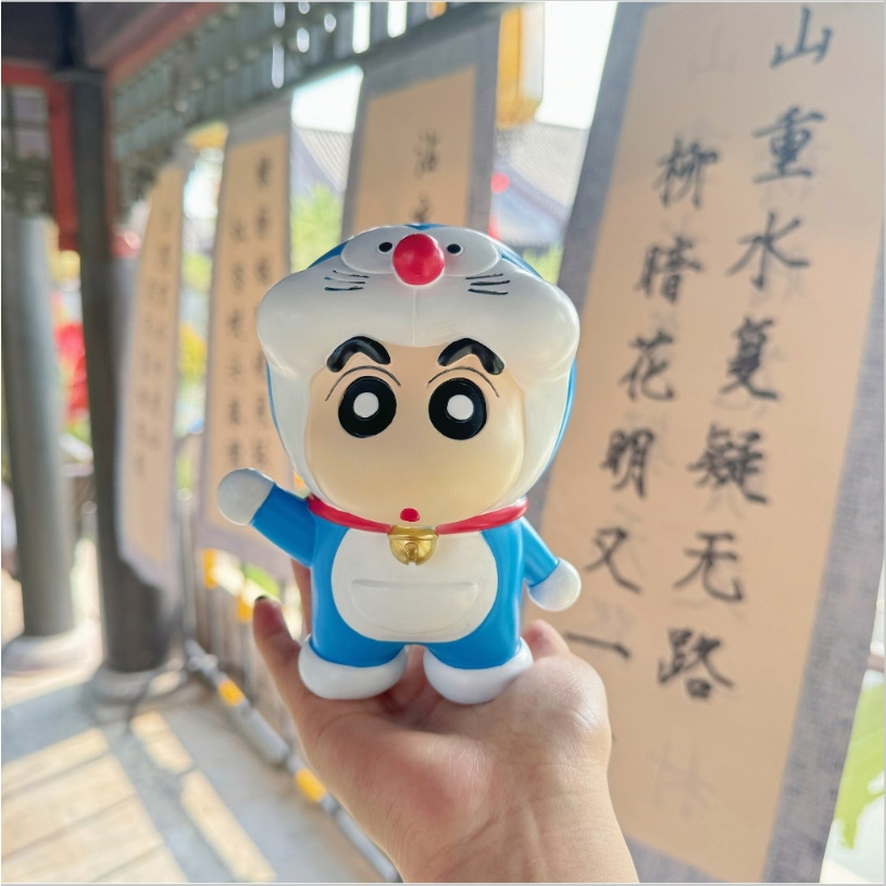 Crayon Shinchan - Shinchan & Himawari x Doraemon Cosplay