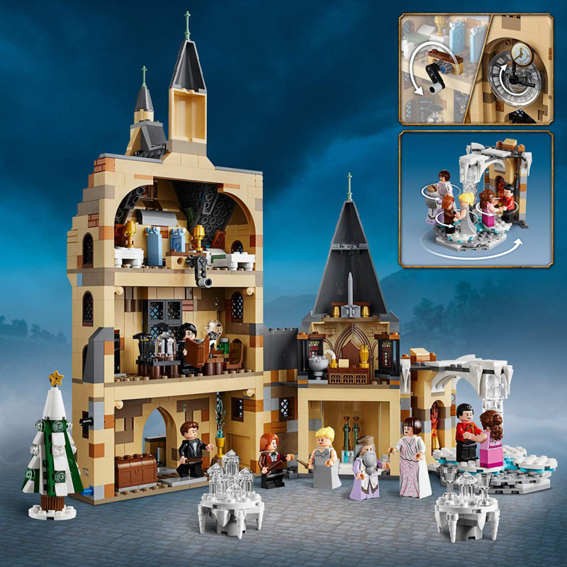 J 10001 Harry Potter - Hogwarts Clock Tower 1048pcs