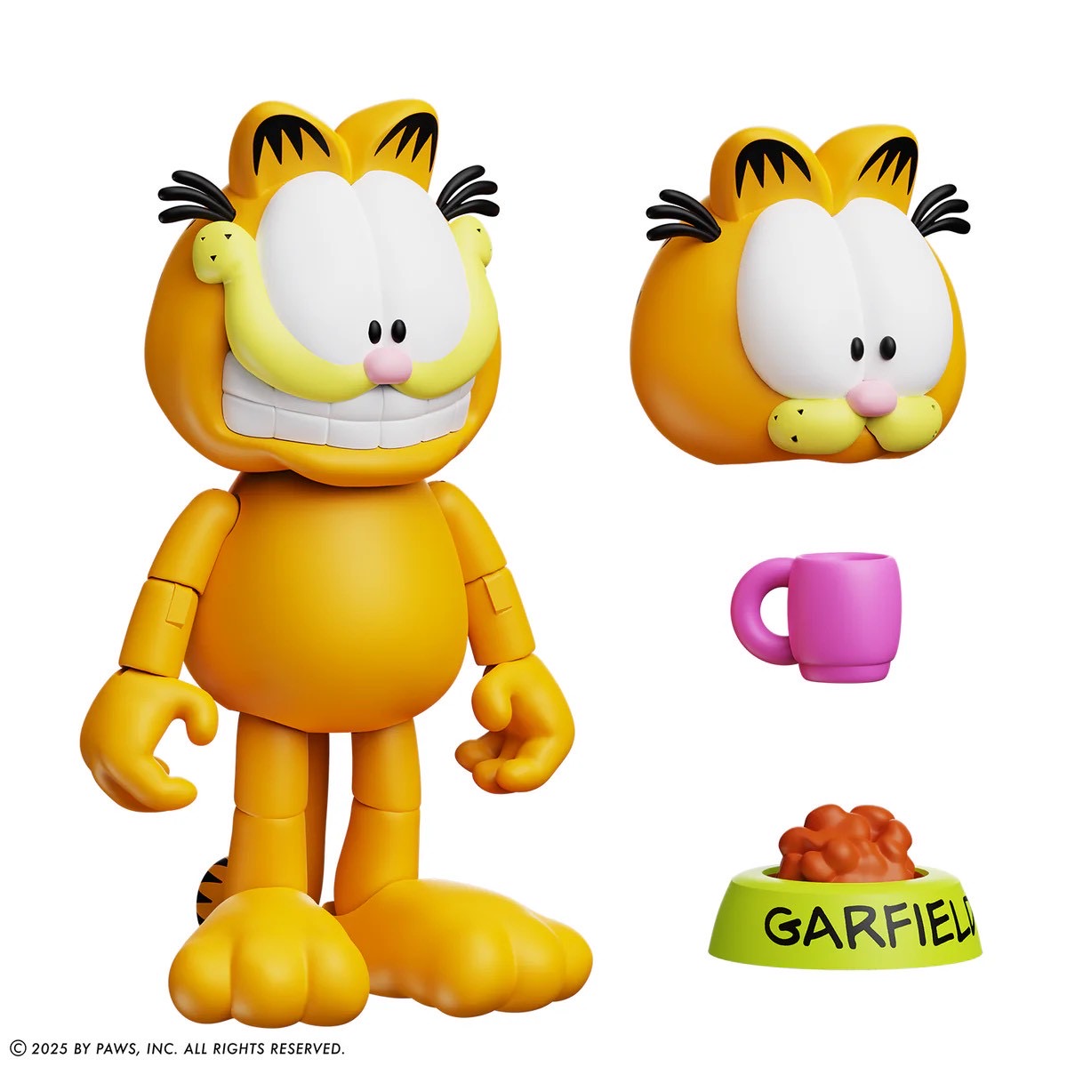 Pre-order : Garfield V.2 / Arlene / Garfield Jon Arbuckle Deluxe Action Figure by Boss Fight Studio