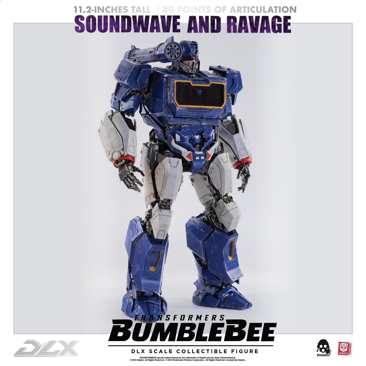 Pre-order : Transformers BUMBLEBEE DLX Soundwave and Ravage by ThreeZero (Reissue)