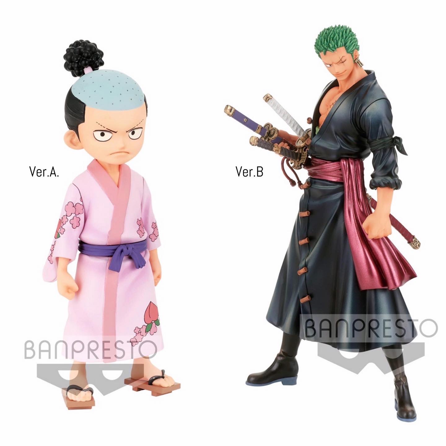 Pre-order : ONE PIECE DXF ～THE GRANDLINE SERIES～ WANOKUNI VOL.1 (A:KOUZUKI MOMONOSUKE) (B:RORONOA ZORO)