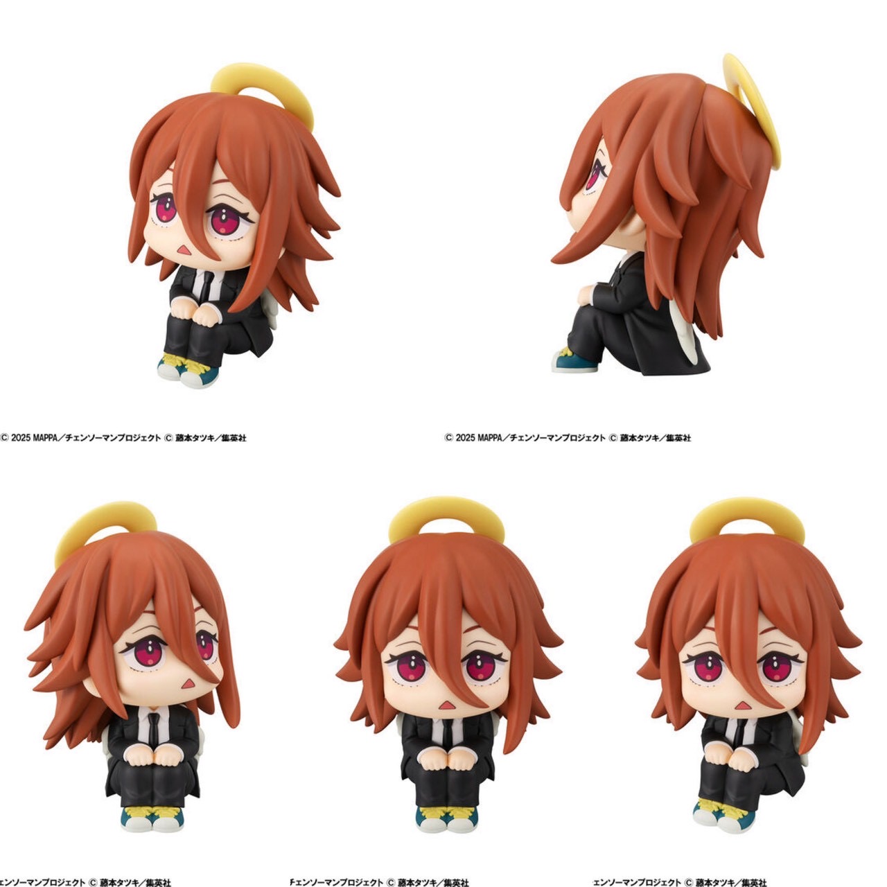 PRE-ORDER : Rukappu "Chainsaw Man Reze Arc" Aki Hayakawa Smiling Ver. & Angel Devil Set (Includes Limited Edition Cushion)