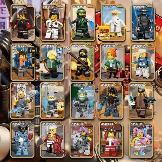 Lepin 03064 1-20 Ninjago