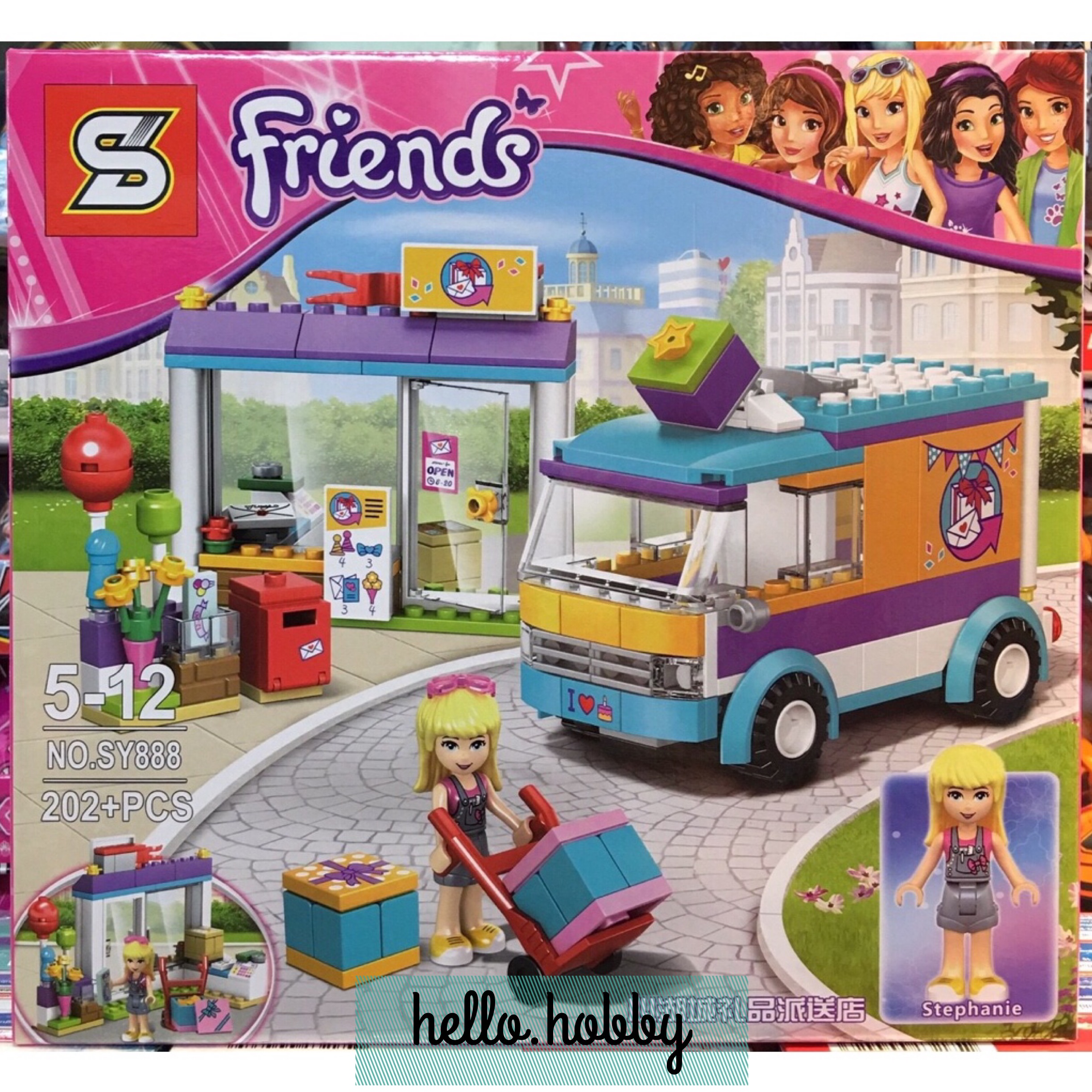 SY 888 Heartlake Gift Delivery 202pcs