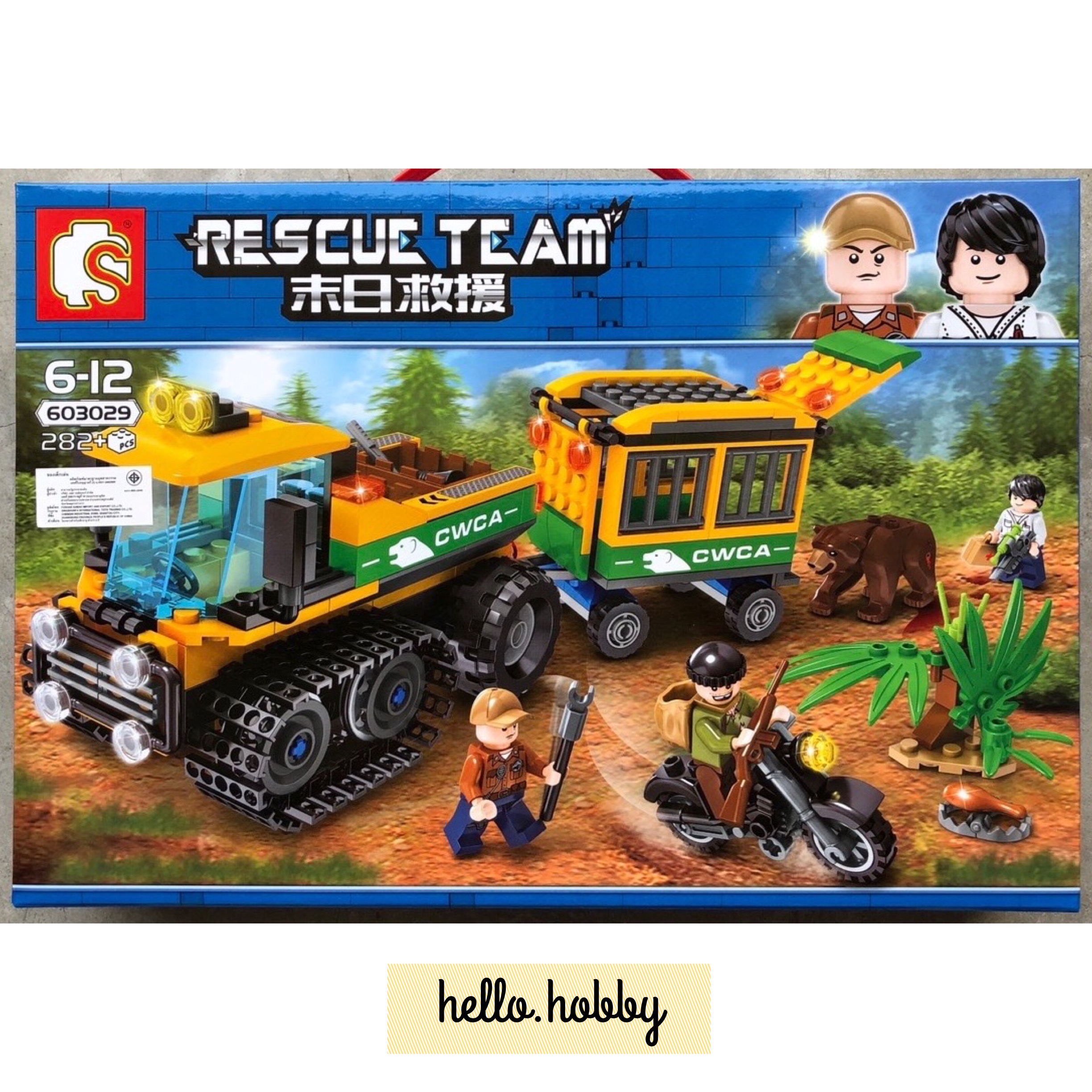 Sembo Block - 603029 Rescue Team 282pcs