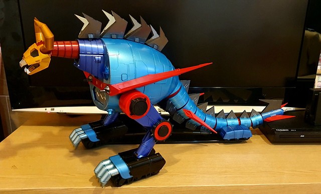 Soul of Chogokin - GX-100 Gaiking & Daiku Maryu (with Initial Release Bonus Item) by Bandai (มีกล่องน้ำตาล)