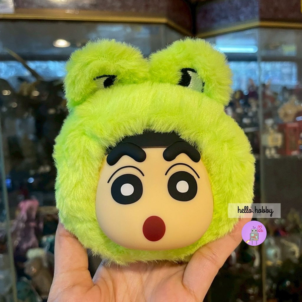 พวงกุญแจ ชินจัง ลิขสิทธิ์แท้ Crayon Shinchan Doll Buckle Animal Costume Plush Keychain by Futabasha