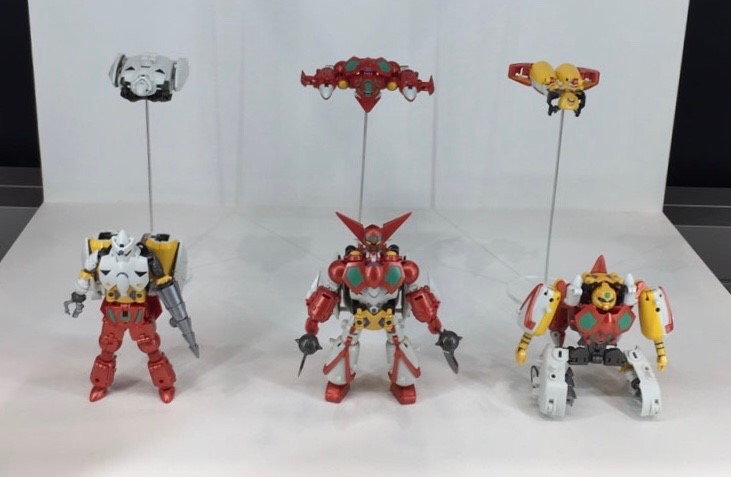 Dynamic Change: New Getter Robo by FREEing