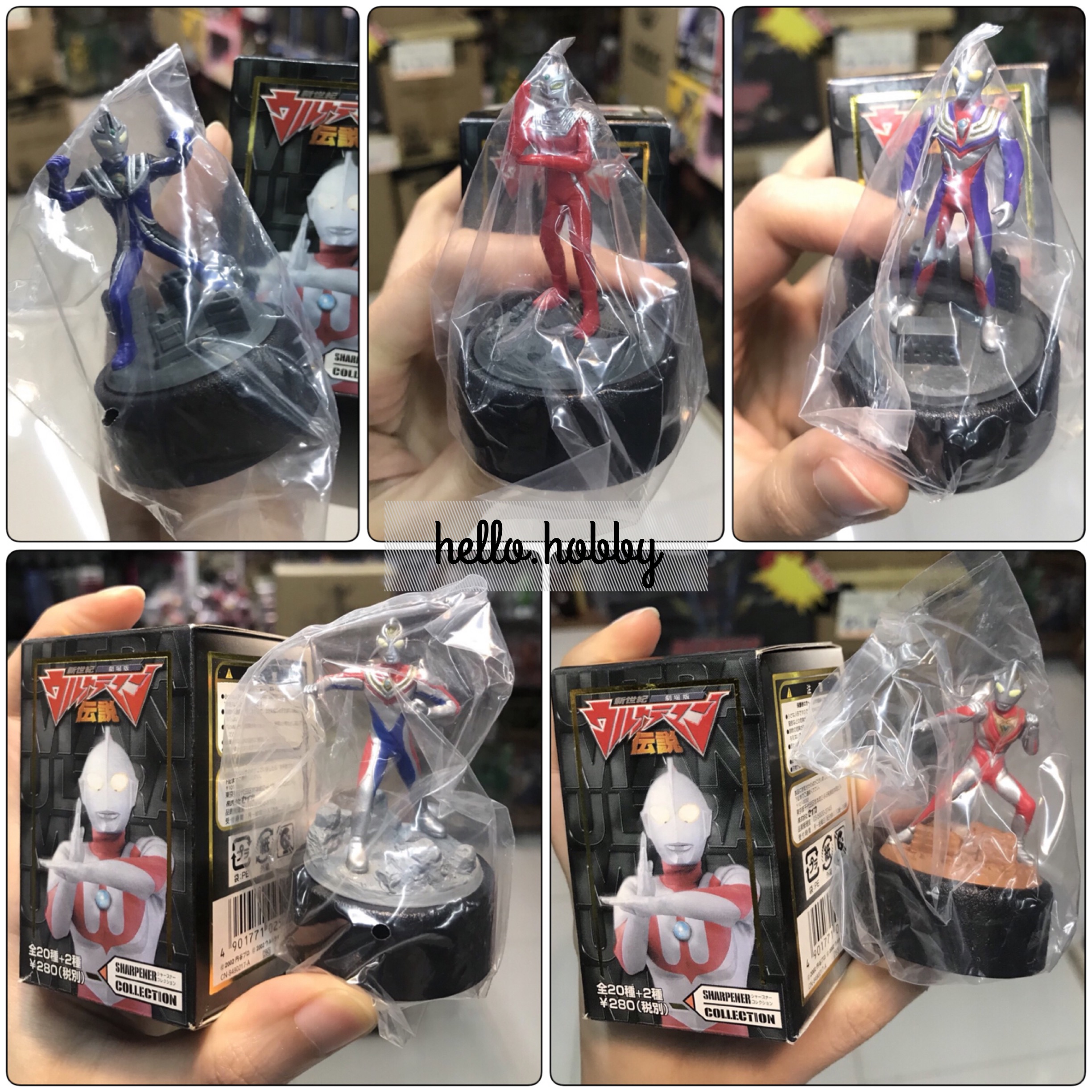 Ultraman Legend Sharpener Collection by Seika (Set of 20)