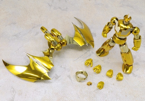 Super Robot Chogokin Shin Mazinger Z Gold Ver. Tamashii Nations 10th Anniversary World Tour Exclusive by Bandai