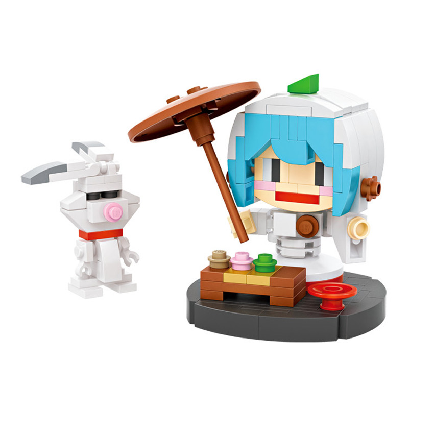 LOZ 1413-1418 Hello Girl Hatsune Miku