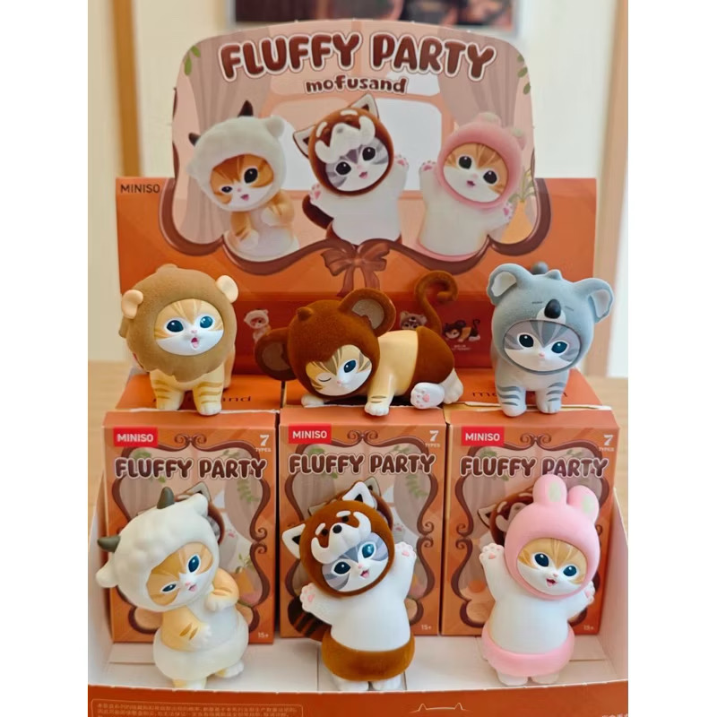 Mofusand Fluffy Party Series by Miniso