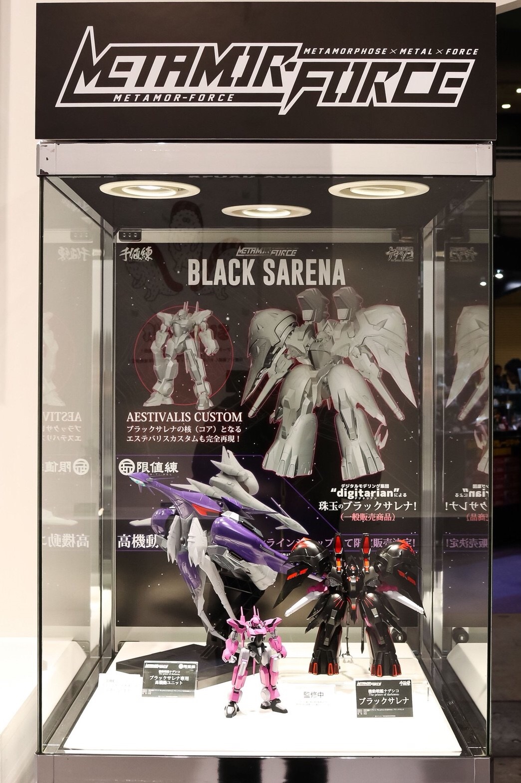 Pre-order : METAMOR-FORCE Martian Successor Nadesico The Prince of Darkness Black Sarena by SEN-TI-NEL
