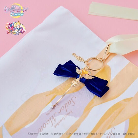 PRE-ORDER : Movie version "Sailor Moon Cosmos" x RoseMarie seoir Collaboration Ribbon Charm (all 3 colors)