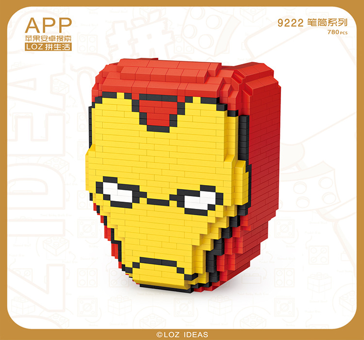 LOZ 9222 Avengers Iron Man 780pcs