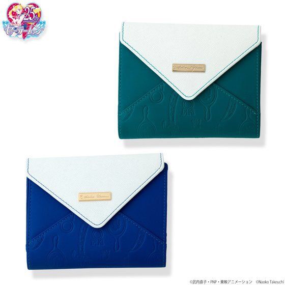 PRE-ORDER : Sailor Moon Uranus Neptune Leather Mini Wallet