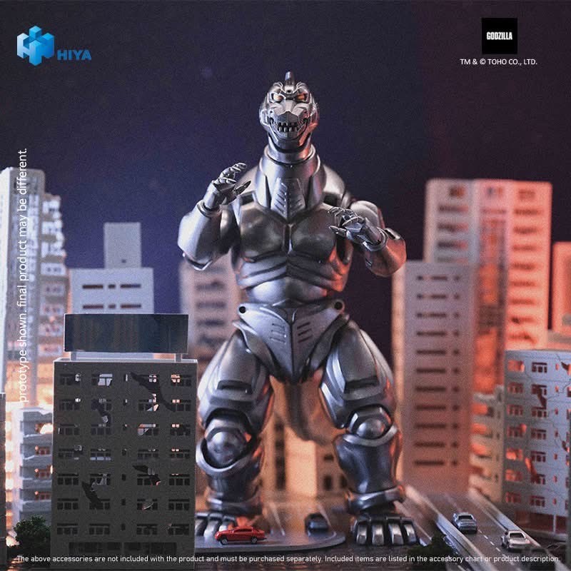Pre-order : EXQUISITE BASIC Series Godzilla vs. Mechagodzilla 1993 Mechagodzilla Action Figure by Hiya Toys
