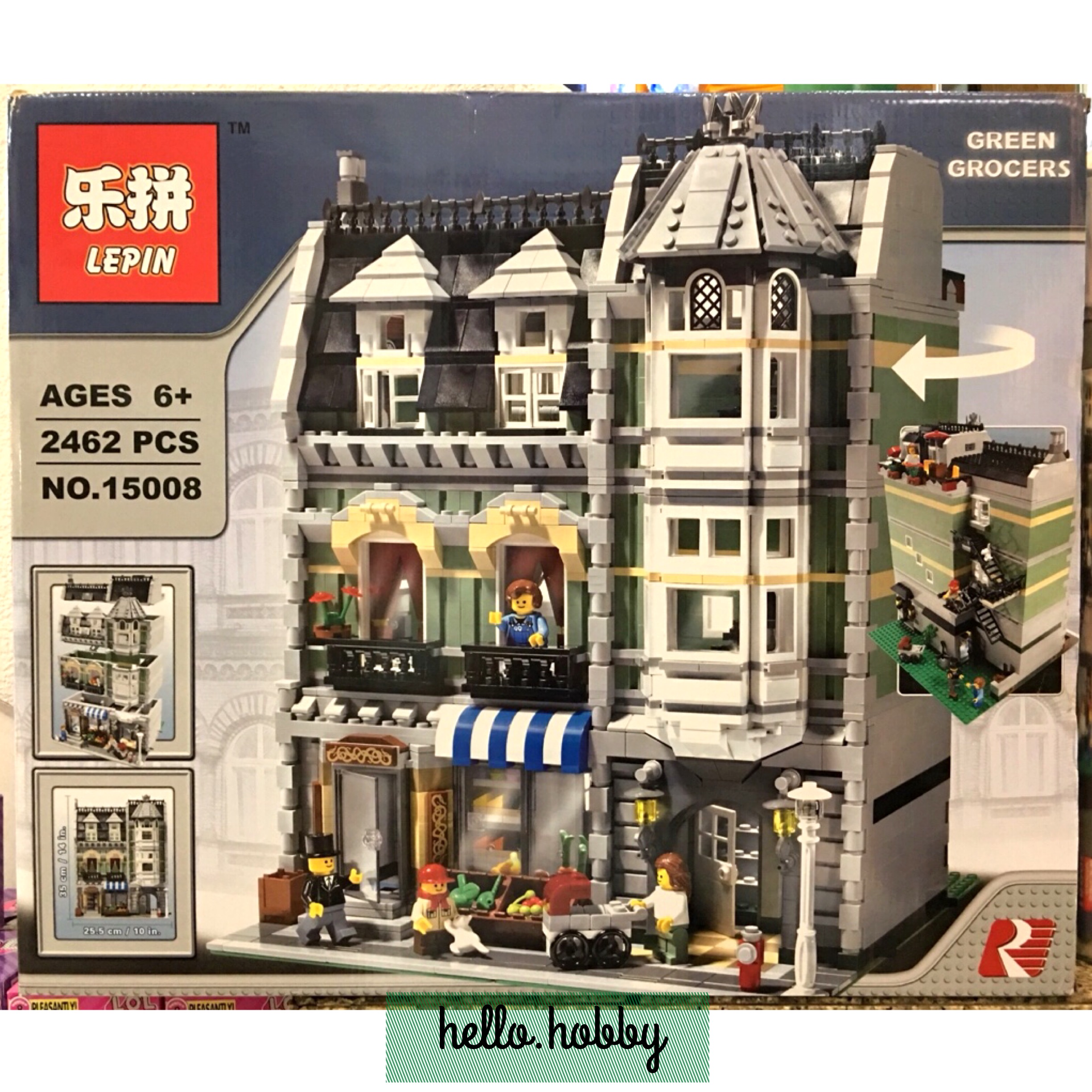 Lepin 15008 Green Grocer 2462pcs