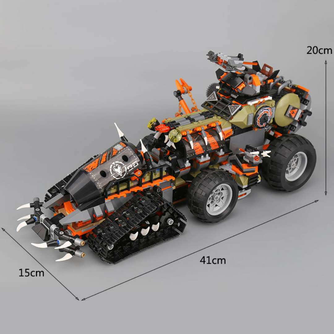 Lepin 06089 Ninjago Dieselnaut 1320pcs