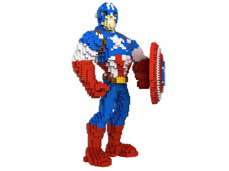 Building Star 8830-1 Captain America 2300pcs