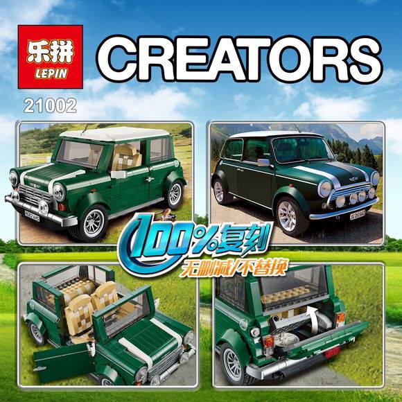 Lepin 21002 Mini Cooper 1108pcs