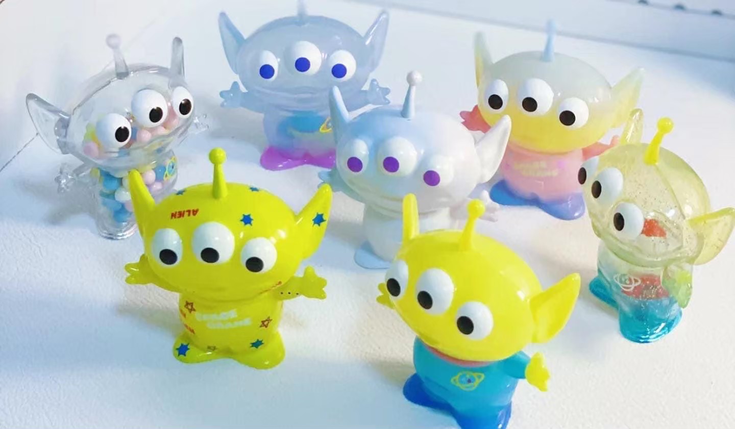 Toy story - Aliens Three Eyes Transformation Series by Miniso (Set of 6 +1 Secret)
