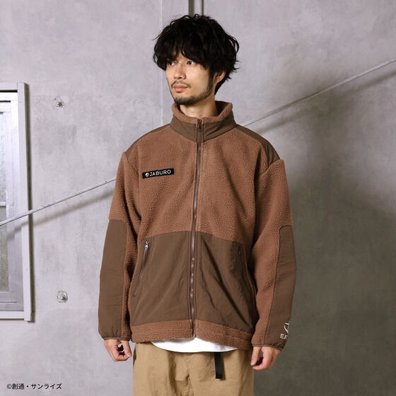 PRE-ORDER : STRICT-G JABURO "Mobile Suit Gundam" Boa Fleece Jacket