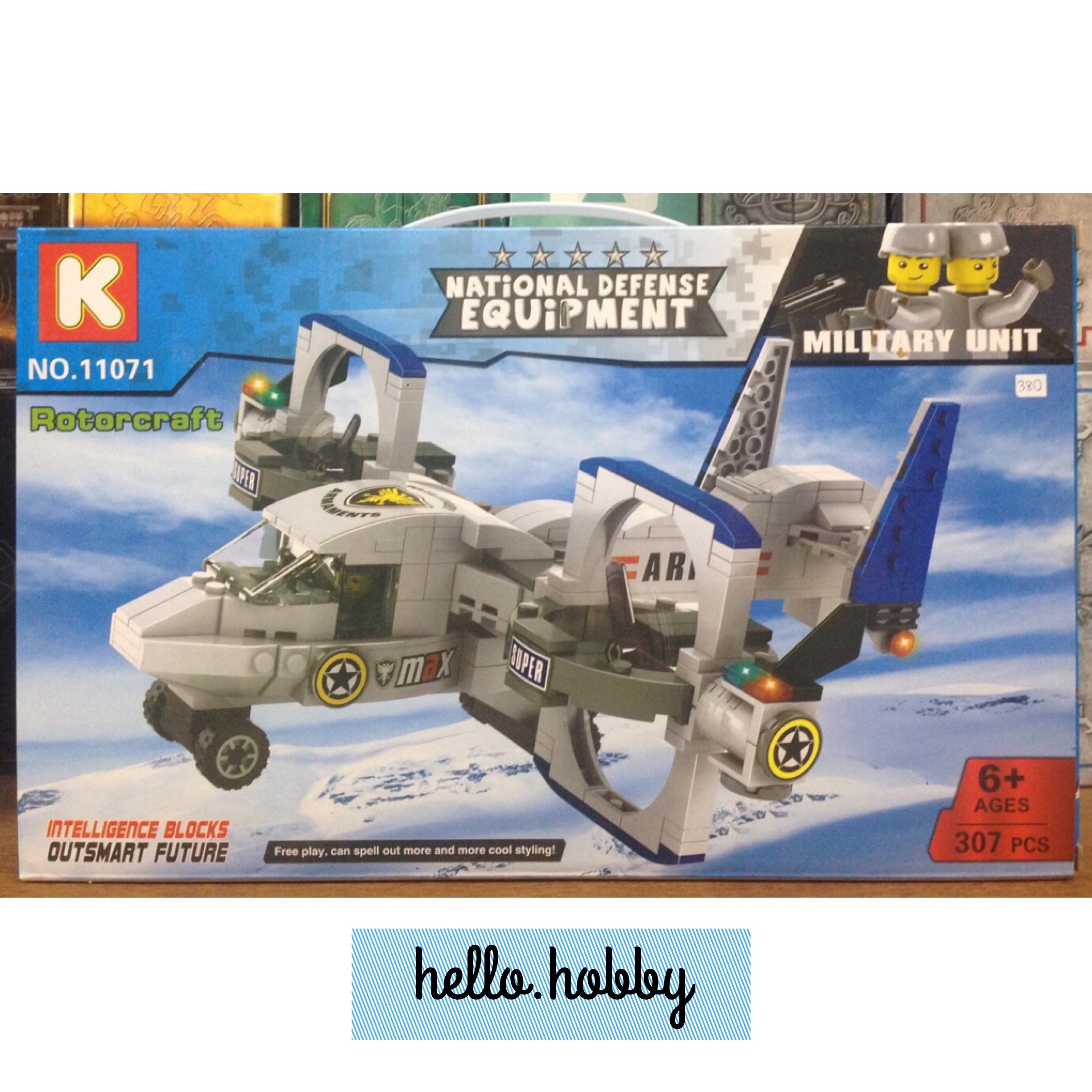K 11071 Rotorcraft 307pcs