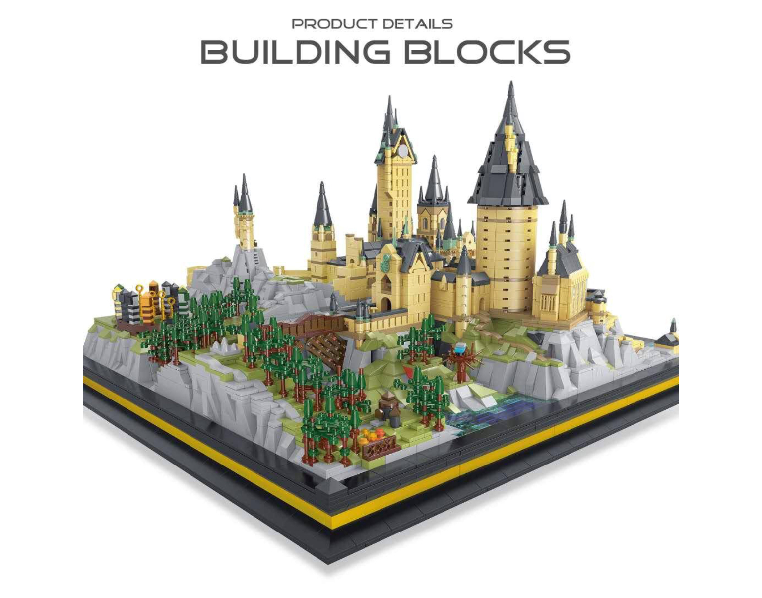 Mould King 22004 Harry Potter Hogwarts School of Witchcraft and Wizardry 6862pcs