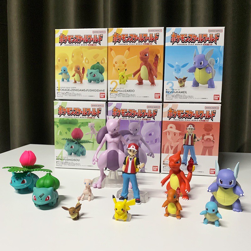 Pokemon Scale World Kanto Region Set by Bandai