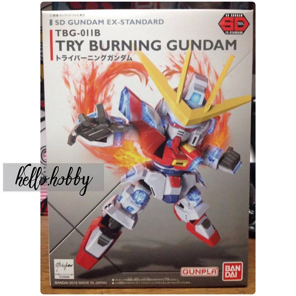 SD Gundam EX-Standard 011 TRY BURNING GUNDAM by Bandai
