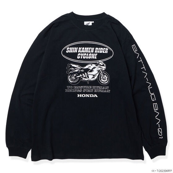 PRE-ORDER : "Shin Kamen Rider" Honda Long Sleeve T-shirt