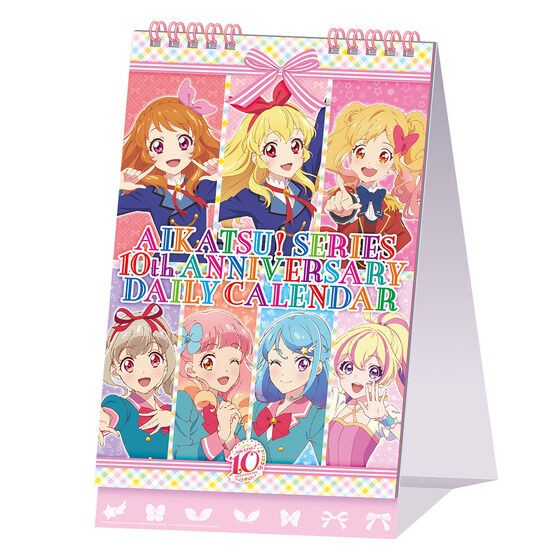 PRE-ORDER : Aikatsu! Series 10th Anniversary Daily Calendar