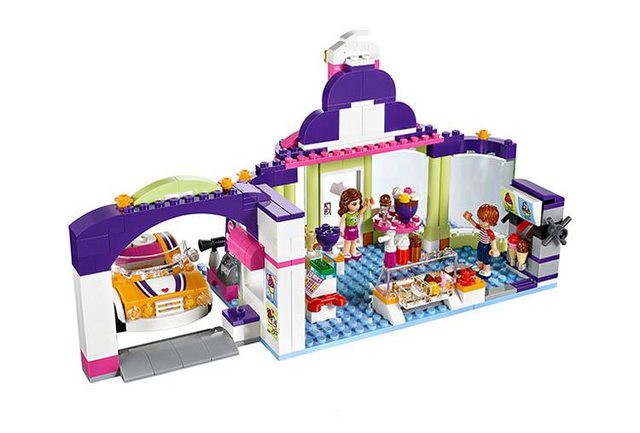 Lepin 01051 Friends Heartlake Frozen Yogurt Shop 414pcs