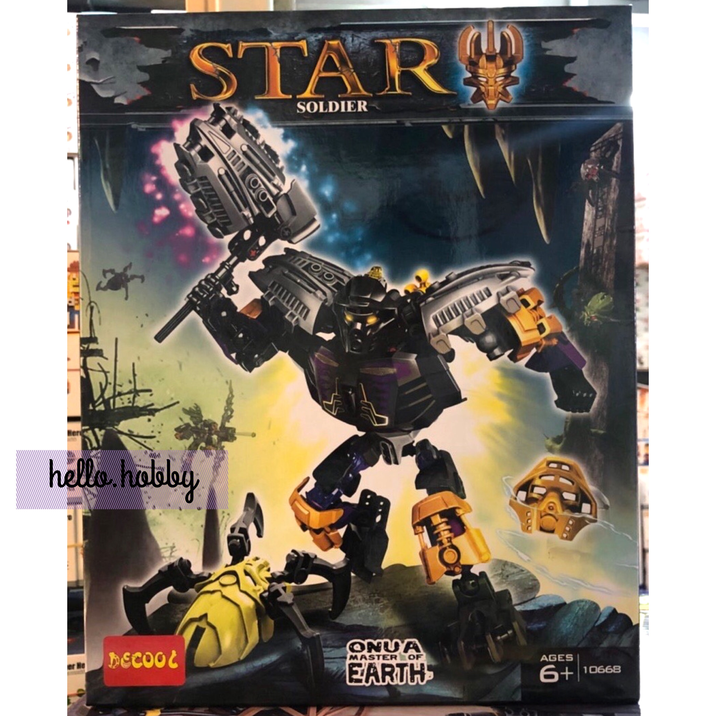Decool 10668 Bionicle Onua - Master of Earth