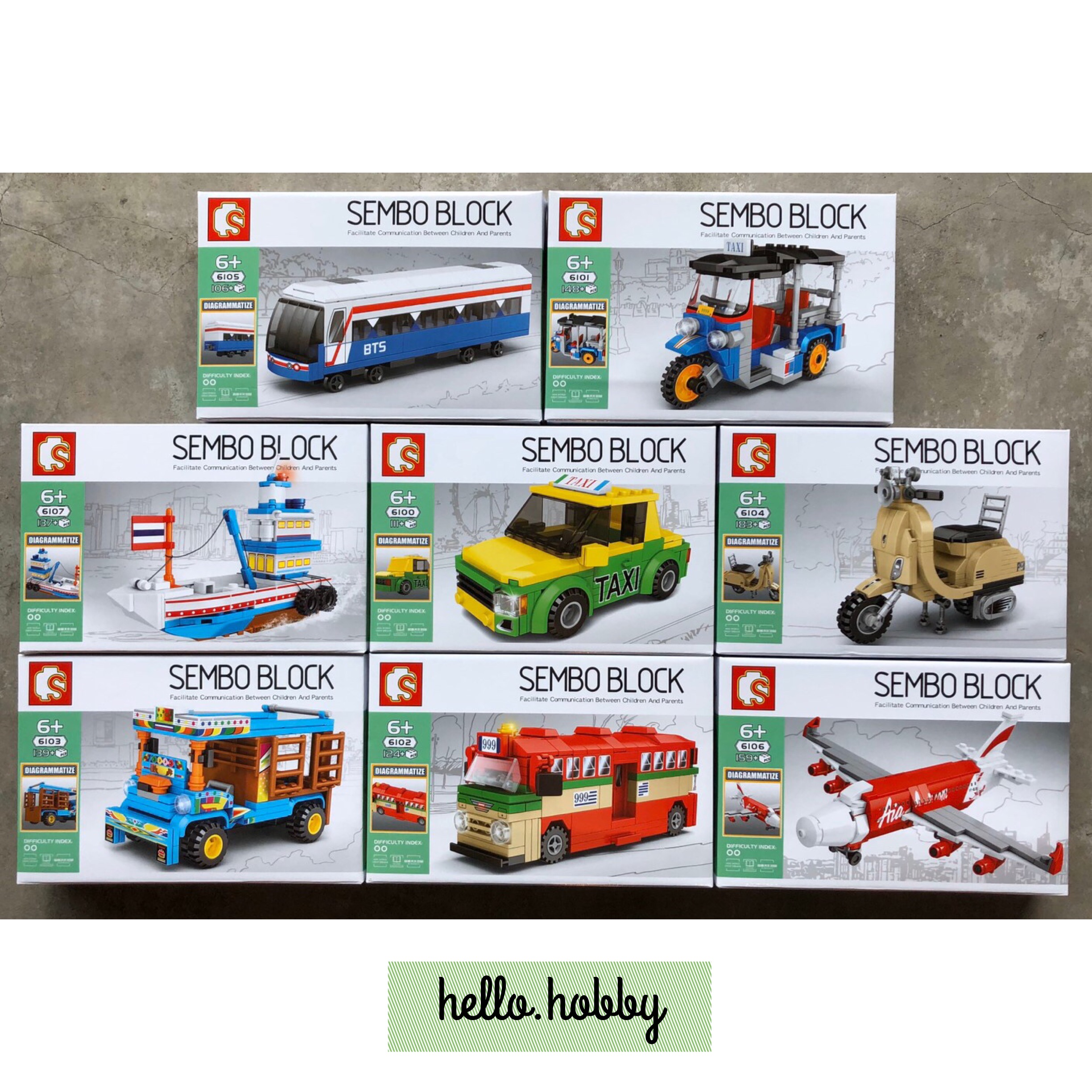 Sembo Block 6100-6107 Thai’s Vehicle