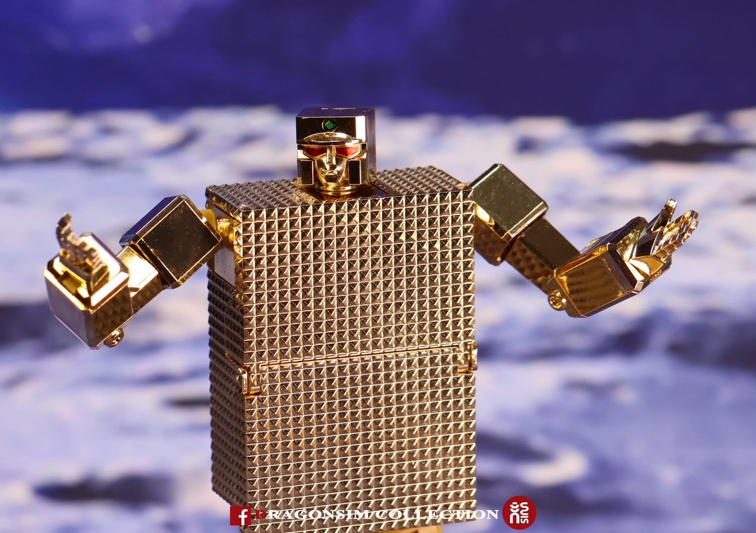 Gold Lightan Model Kit (with Alloy Parts) by Shohoriku Limited