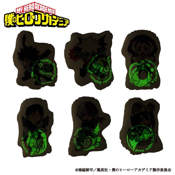 PRE-ORDER : My Hero Academia Glowing Die-cut Cushion