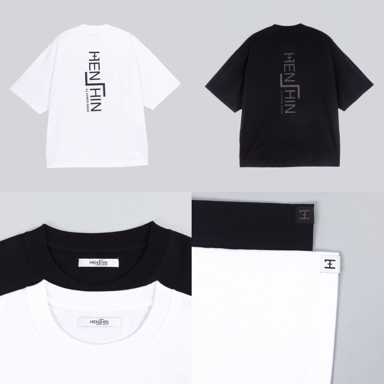 PRE-ORDER : Logo/Mask Design T-shirt｜HENSHIN by KAMEN RIDER