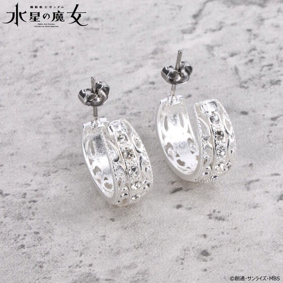 PRE-ORDER : Mobile Suit Gundam: The Witch from Mercury Suletta & Miorine Motif Accessories Ear Accessories