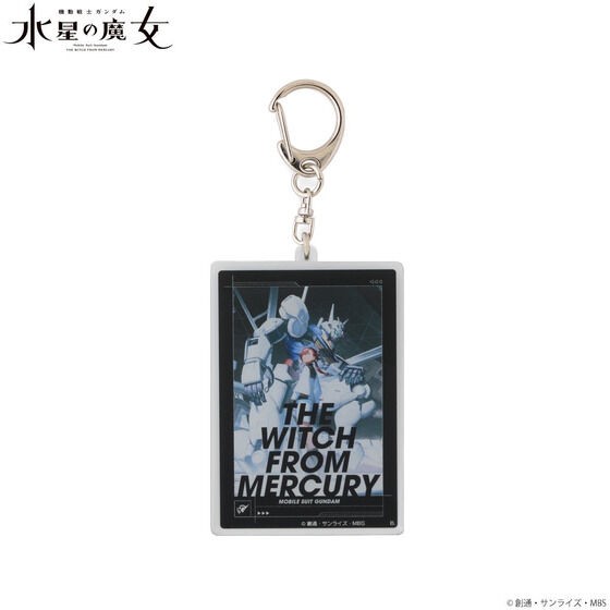 PRE-ORDER : Mobile Suit Gundam: The Witch from Mercury Teaser Visual Acrylic Charm