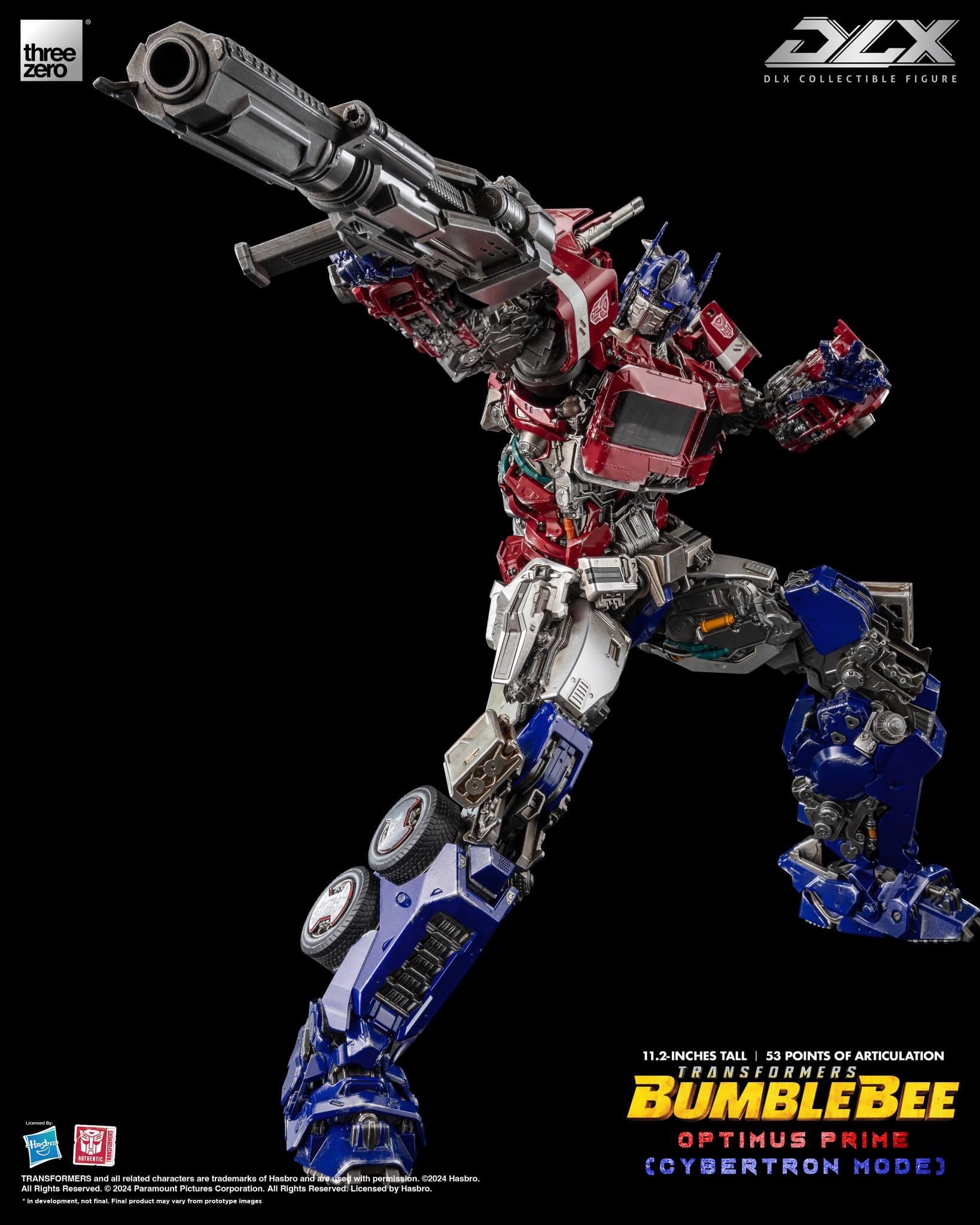 Pre-order : Transformers: Bumblebee DLX Optimus Prime (Cybertron Mode) by ThreeZero