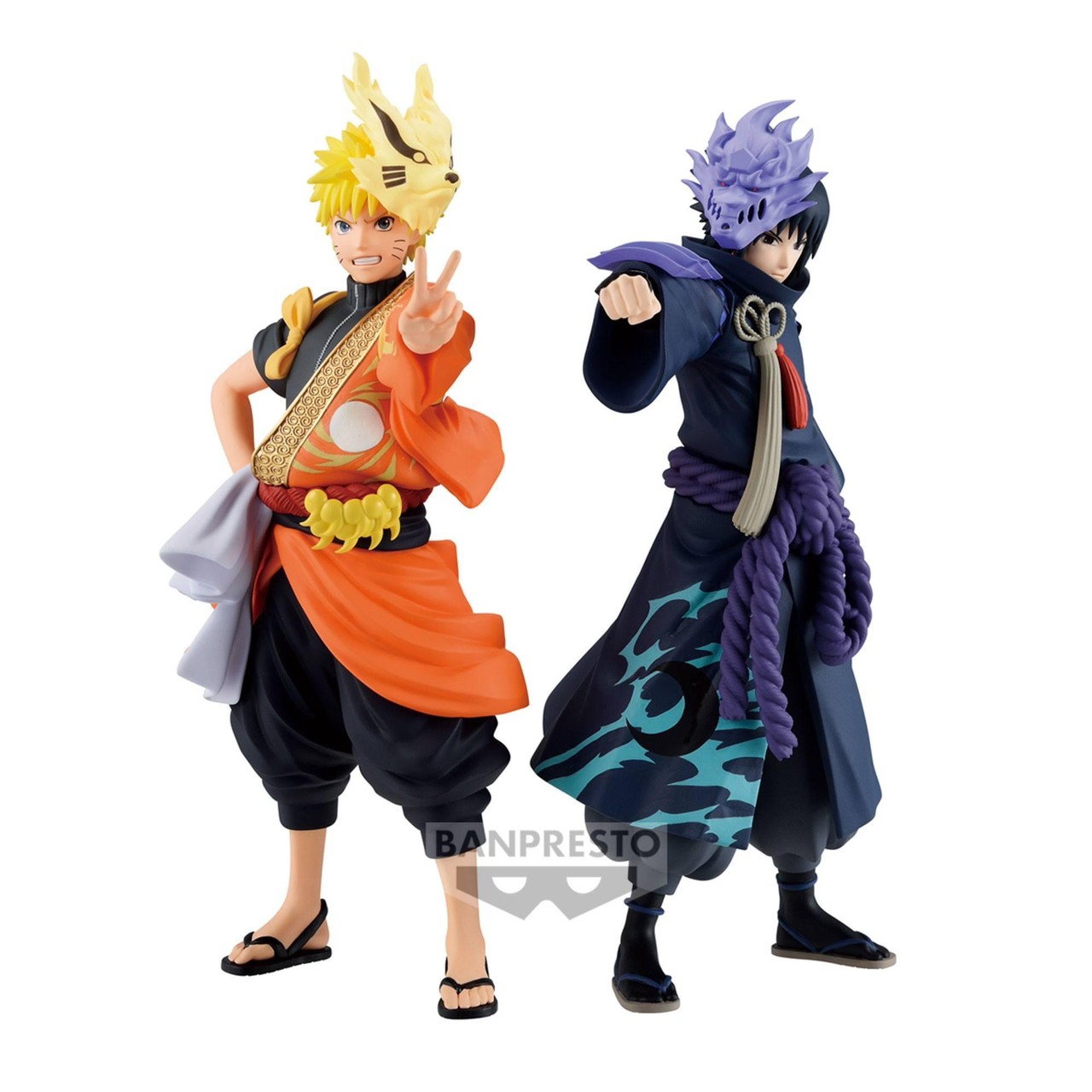 Pre-order : NARUTO SHIPPUDEN UZUMAKI NARUTO / UCHIHA SASUKE FIGURE (ANIMATION 20TH ANNIVERSARY COSTUME)