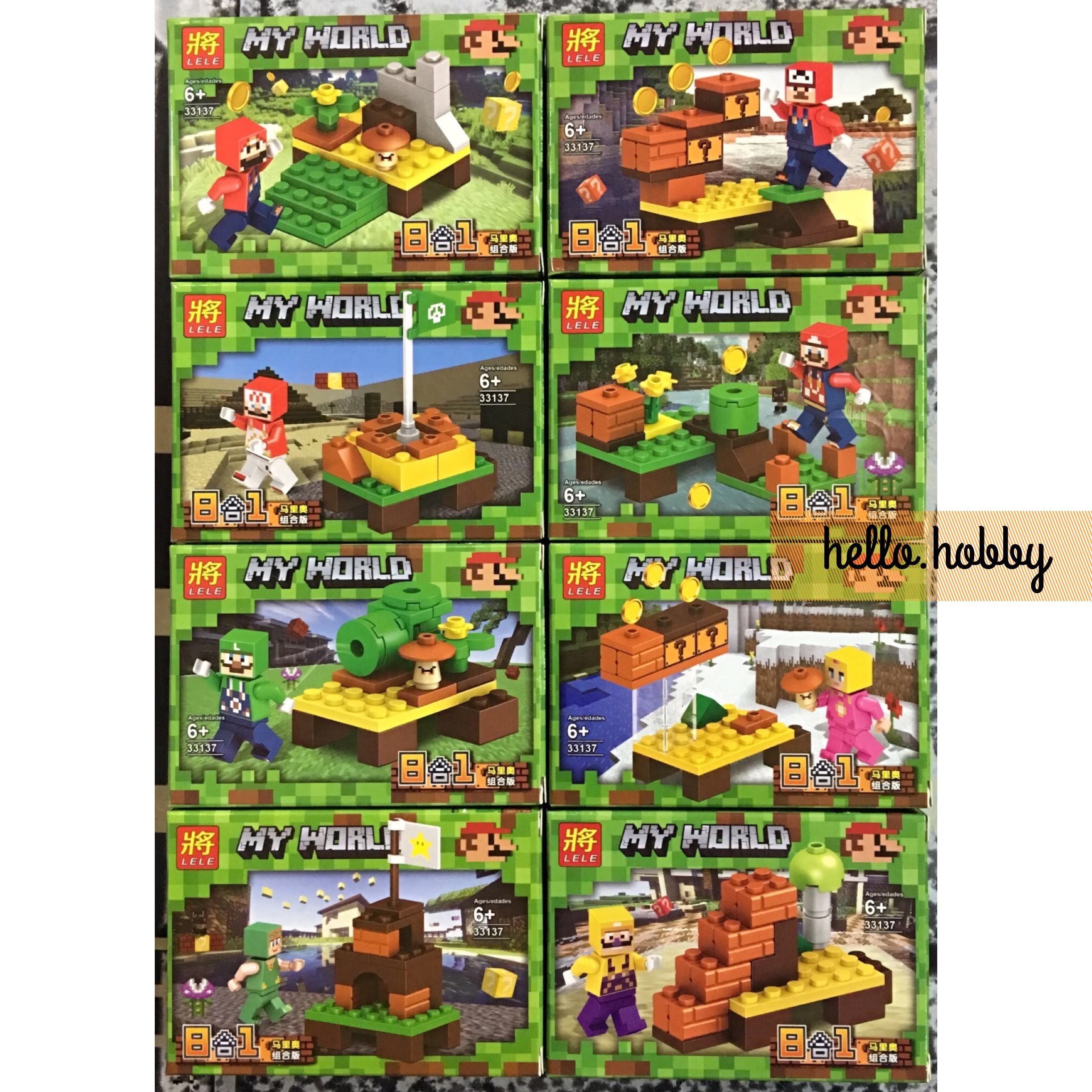 Lele 33137 Minecraft Mario